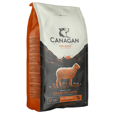 DRY DOG FOOD GRASS FED LAMB FOR PUPPIES & ADULTS